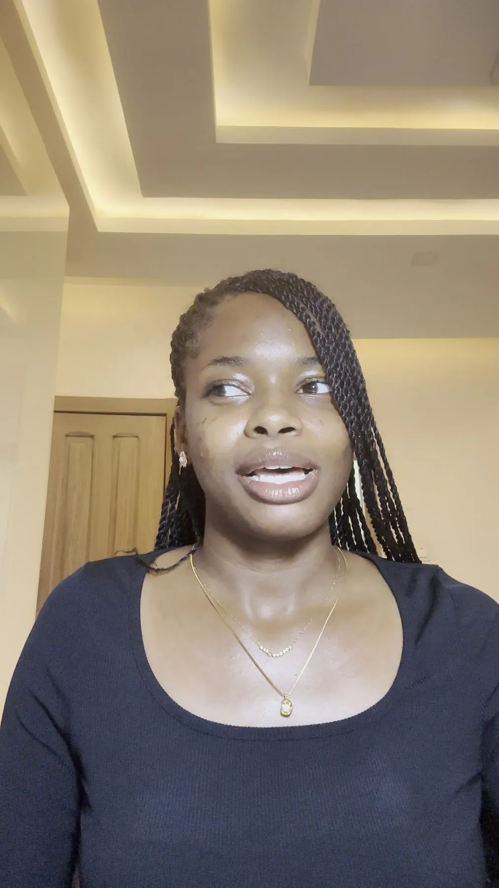 A recorded birthday message